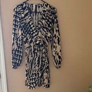 Stylish Black and Cream Women's Dress
